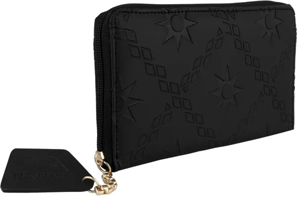 Black_Embossed_Women_Clutches_Casual_Faux-Leather_Round_Zipper_Clutch