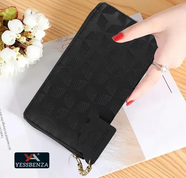 Black_Casual_Synthetic_Women_Handbag_Inner_Poly_Cotton_Hand_Clutch