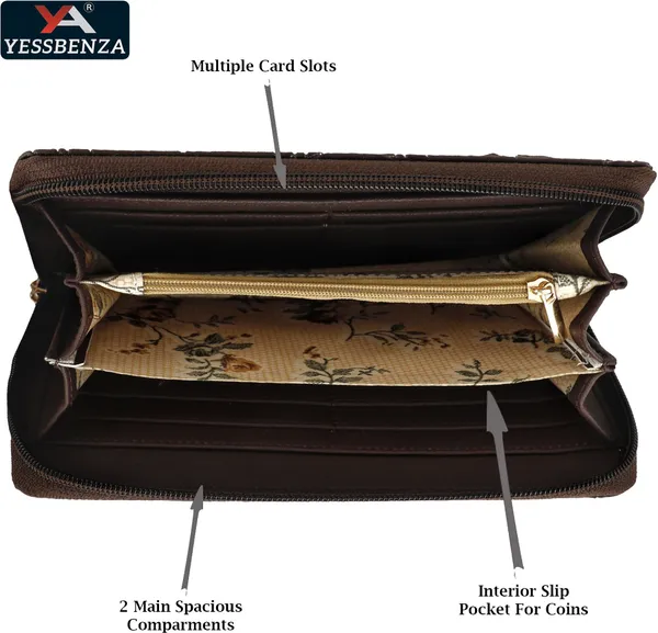 Brown_Elite_Handbag:_Women'S_&_Girls_Casual_Mobile_Clutch_Synthetic