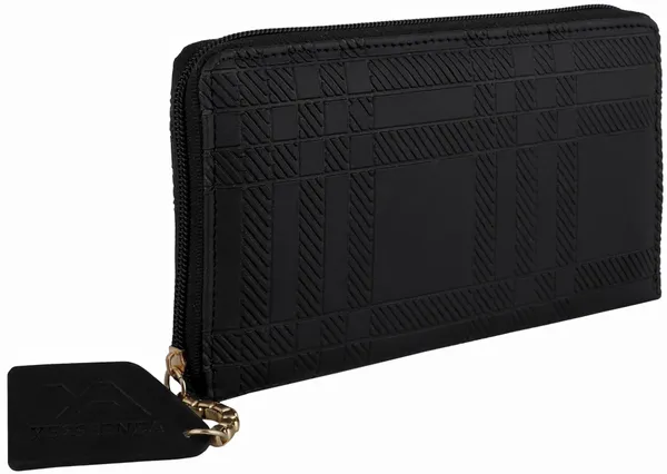 Black_Pu_Leather_Elite_Women_Handbag_Mobile_Hand_Clutch
