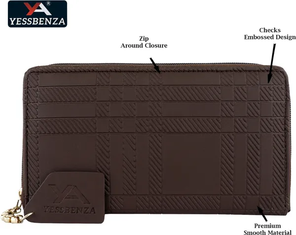 Leather_Brown_Casual_Women_Handbag_Clutch_Mobile_Elite_Poly_Cotton_Fabric_Zipper_Closers