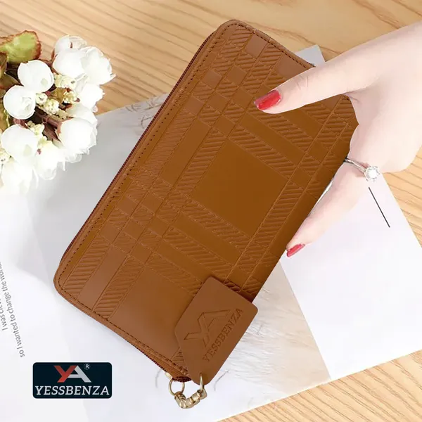 Tan_Elite_Women_Handbag_Mobile_Clutch_Casual_Pu_Leather