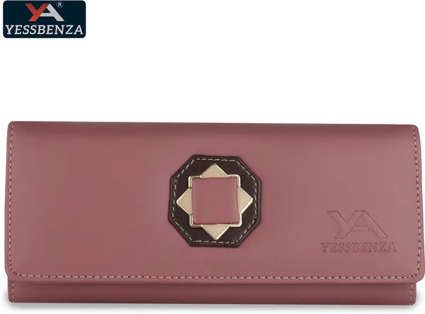 Peach_Artifical_Synthetic_Leathers_Cotton_Latest_Women_Clutches_Envolap_Hand_Bag
