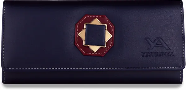 Blue_Synthetic_Leathers_Cotton_Women_Clutches_Hand_Wallet'S_Casual_Sports
