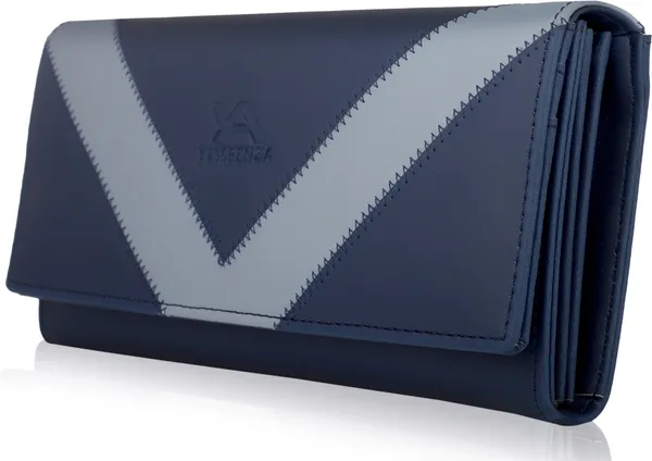 Purple_Synthetic_Leather_Envelope_Closure_Hand_Clutch_Purse_Wallet_Casual