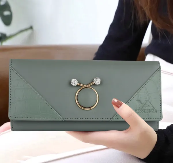 Light_Green_Synthetic_Croco_Faux-Leather_Modern_Women_Clutches_Purses_Casual