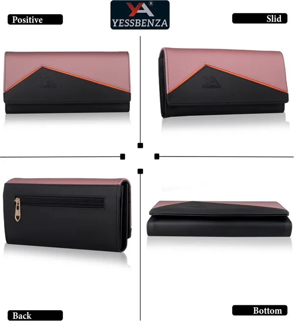 Black_Synthetic_Leather_Envelope_Clutch_Bag_For_Casual_To_Formal_Occasions