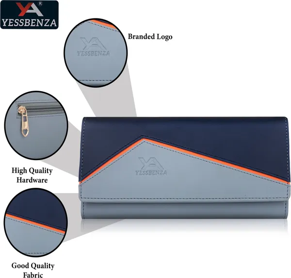 Blue_Synthetic_Leather_Envelope_Clutch_Wallet_For_Casual,_Party,_Formal,_And_Sports