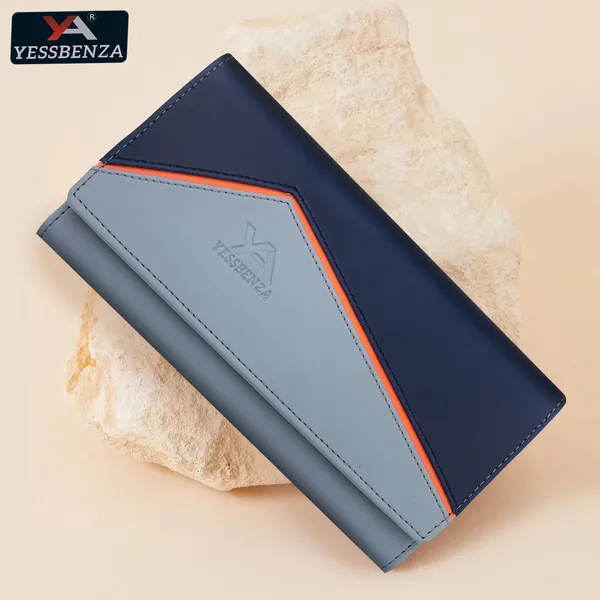 Blue_Synthetic_Leather_Envelope_Clutch_Wallet_For_Casual,_Party,_Formal,_And_Sports
