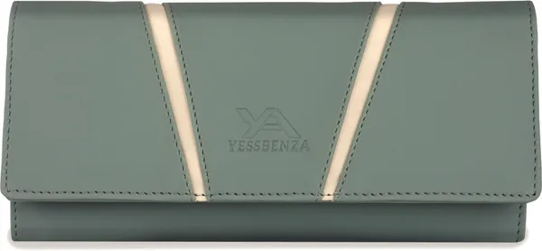 Light_Green_Ladies_Hand_Clutch_Party_Synthetic_Handbags