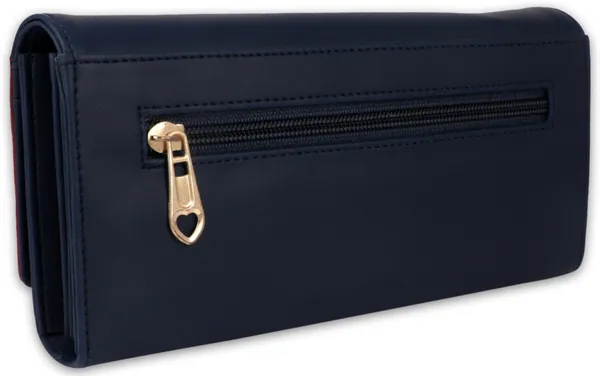 Blue_Clutch_Handbags_For_Ladies_With_Synthetic_Leather_And_Polyster/Cotton_Materials
