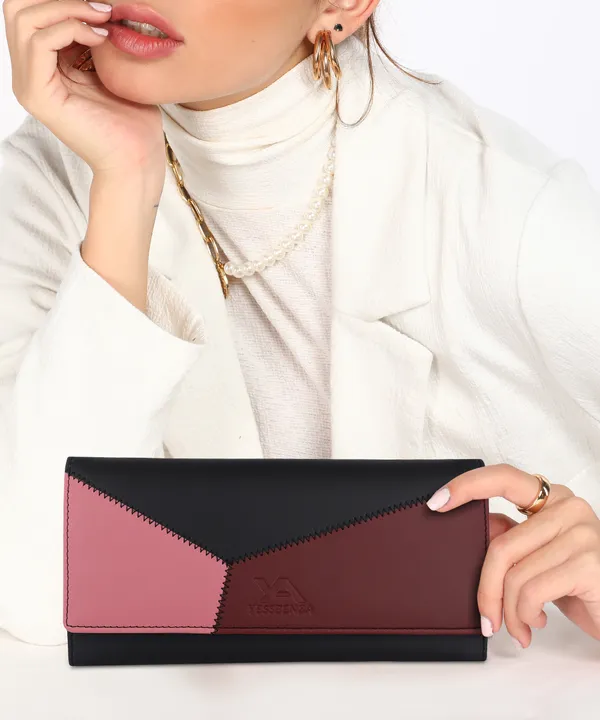 Black_Synthetic_Leather_Ladies_Clutch_Handbags_For_Casual,_Party,_Formal_Occasions