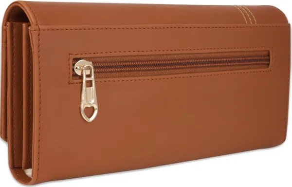 Tan_Handbags:_Ladies_Casual_Pu_Envelope_Clutch_Bag