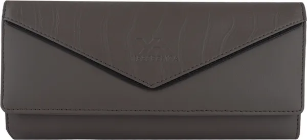 Trendy_Grey_Solid_Faux-Leather_Magnetic_Button_Clutch_Bag_For_Women