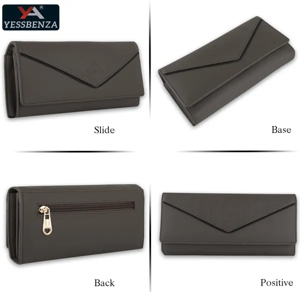Trendy_Grey_Solid_Faux-Leather_Magnetic_Button_Clutch_Bag_For_Women