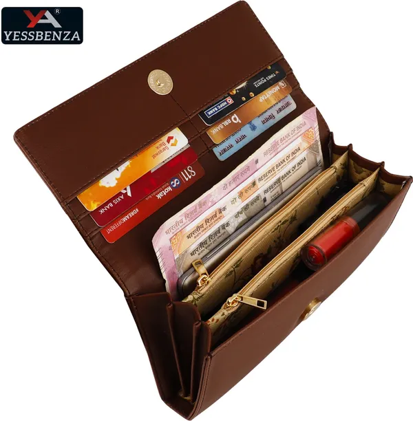 Casual_Brown_Clutch_Women's_and_Girls_Wallet_Purses