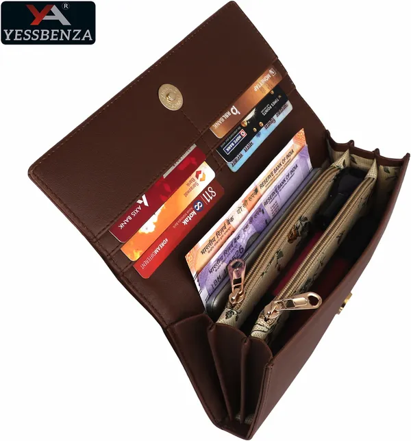 Brown_Solid_Faux-Leather_Casual_Magnetic_Button_Clutch_Bag_For_Women