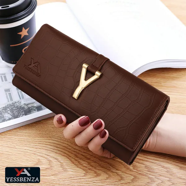 Brown_Solid_Faux-Leather_Casual_Magnetic_Button_Clutch_Bag_For_Women