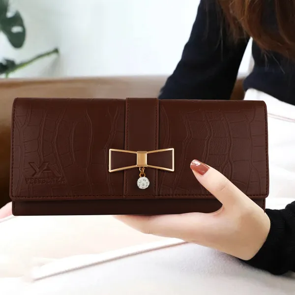 Brown_Solid_Faux-Leather_Casual_Magnetic_Button_Clutch_Bag_For_Women