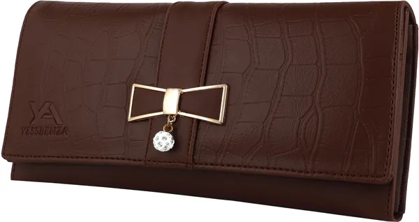Brown_Solid_Faux-Leather_Casual_Magnetic_Button_Clutch_Bag_For_Women