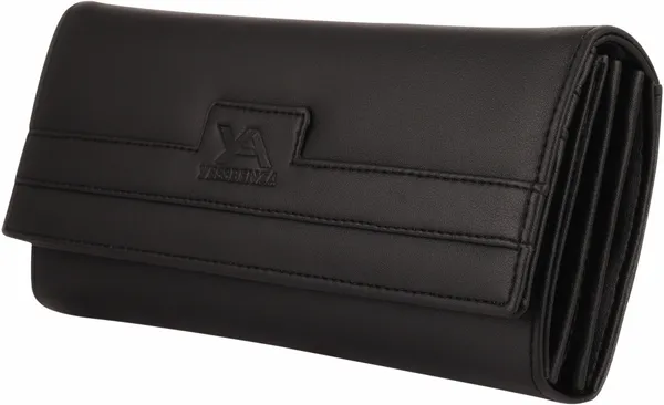 Black_Faux-Leather_Women'S_Hand_Clutch_Purse_For_Casual,_Party,_And_Formal