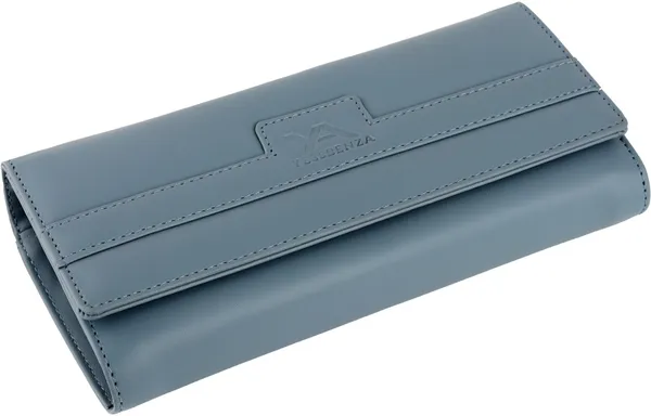 Blue_Casual_Formal_Synthetic_Fabric_Magnetic_Closure_Flap-Fold_Clutch_Bag