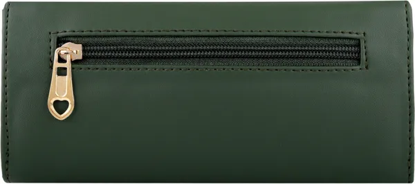 Green_Synthetic_Faux-Leather_Women'S_Hand_Wallet_Mobile_Had_Purses_Casual_Clutch