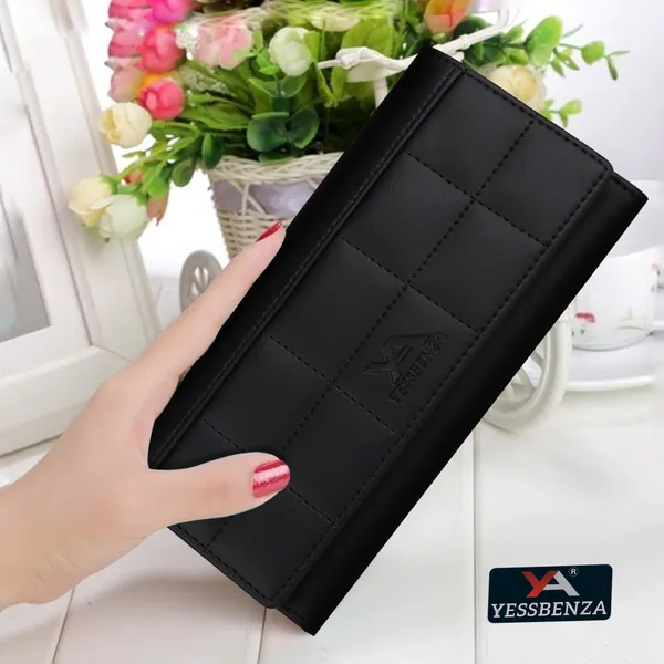Black_Artificial_Synthetic_Women'S_Handclutches_Cum_Handwallets_Casual_Party_Formal_Sports