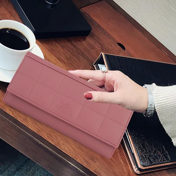 Peach_Handcrafted_Synthetic_Leather_Handclutches_For_Women_Casual_Party_Formal_Sports