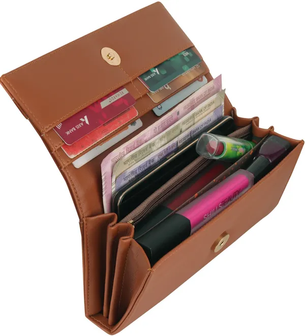 Tan_Faux-Leather_Envolap_Clutch_Bag_For_Casual,_Party,_Formal,_Sports