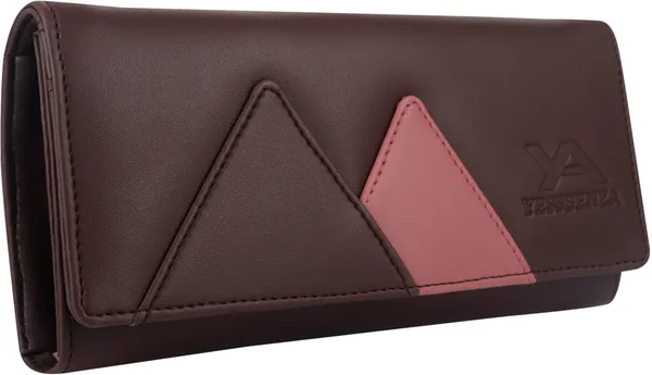 Brown_Synthetic_Cotton_Blend_Fabric_Hand_Clutch_Wallet_Purse_Casual