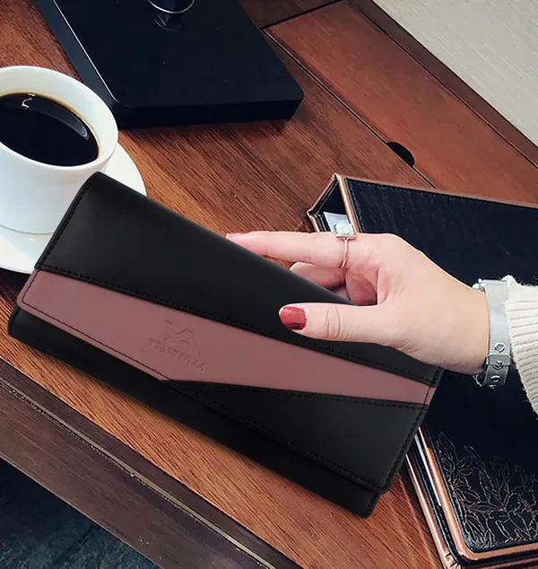 Black_Colorblock_Casual_Artificial_Leather_Envelap_Closure_Clutch_Bag