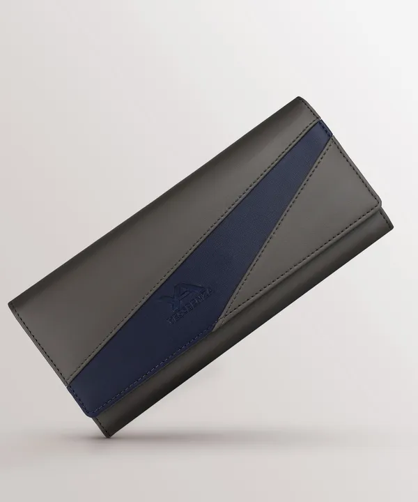 Casual_Grey_Colorblock_Artificial_Leather_Envelap_Closure_Two-Fold_Clutch_Bag