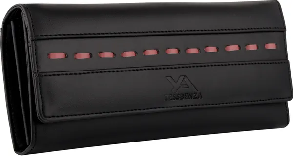 Synthetic_Black_Cotton_Blend_Fabric_Magnetic_Women_Clutch_Purse_Casual_Faux-Leather