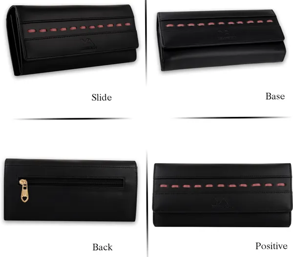 Synthetic_Black_Cotton_Blend_Fabric_Magnetic_Women_Clutch_Purse_Casual_Faux-Leather