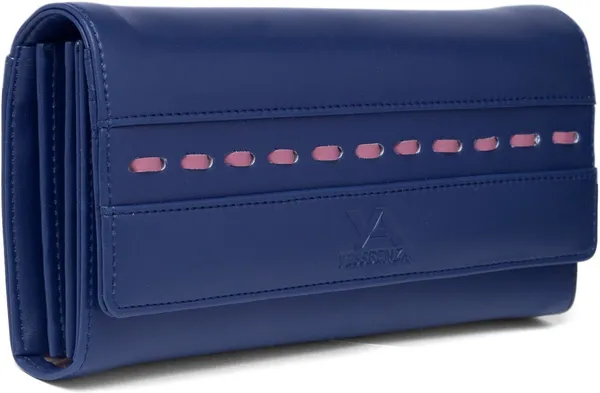 Blue_Clutches_Purses_Casual_Formal_Party_Sports_Synthetic_Cotton_Blend_Magnetic_Button_Flap-Fold