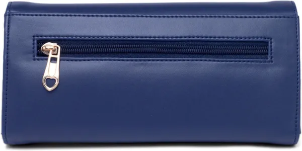 Blue_Clutches_Purses_Casual_Formal_Party_Sports_Synthetic_Cotton_Blend_Magnetic_Button_Flap-Fold