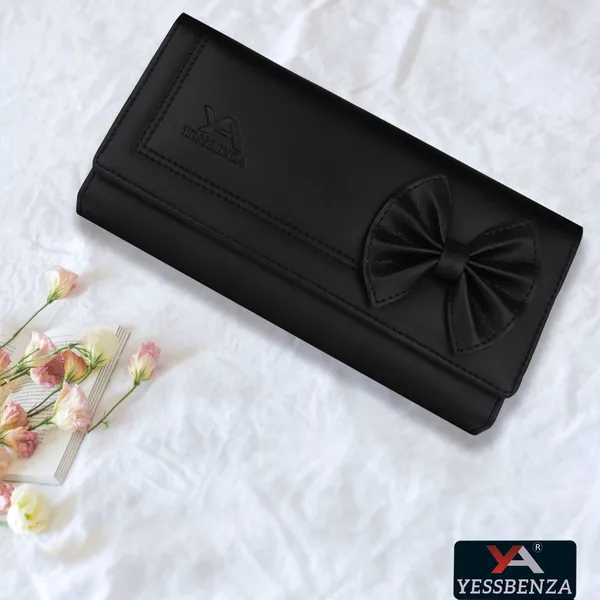 Gorgeous_Black_Faux-Leather_Women_Clutches_Envelop_Flap-Fold_Handbags