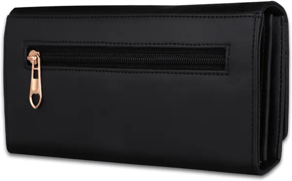 Gorgeous_Black_Faux-Leather_Women_Clutches_Envelop_Flap-Fold_Handbags