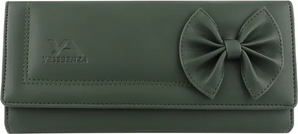 Green_Quality_Women_Handbags_Faux-Leather_Envelop_Flap-Fold_Clutch