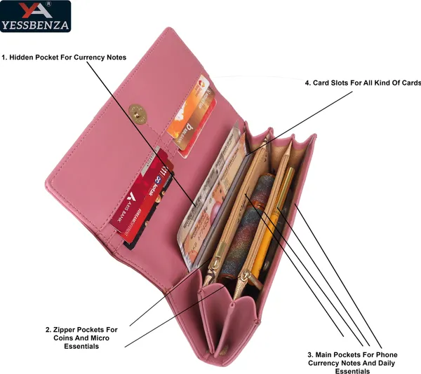 Peach_Women'S_Handclutch_For_Casual,_Formal,_And_Party_Occasions