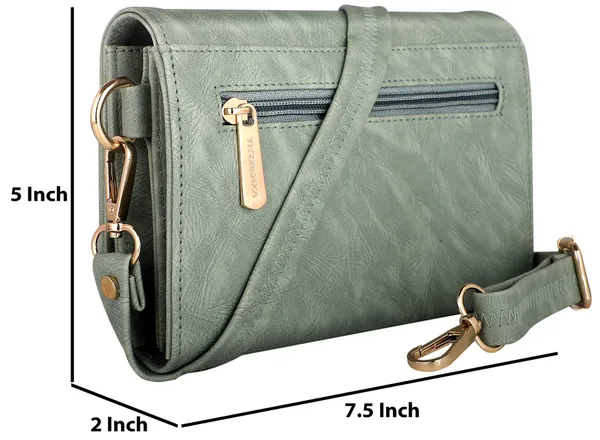 Light_Green_Faux_leather_Sling_Bag_for_Womens_&_Girls