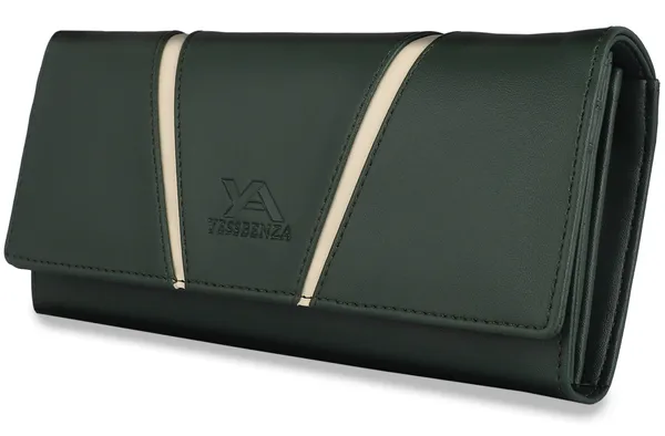 Green_Handcrafted_Synthetic_Leather_Ladies_Envelope_Clutch_Bag_With_Flaps