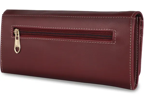 Maroon_Women_Hand_Wallet_Clutches_Synthetic_Leathers_Casual_Party