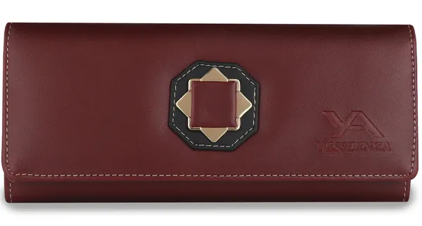 Maroon_Women_Hand_Wallet_Clutches_Synthetic_Leathers_Casual_Party