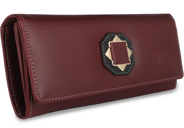 Maroon_Women_Hand_Wallet_Clutches_Synthetic_Leathers_Casual_Party