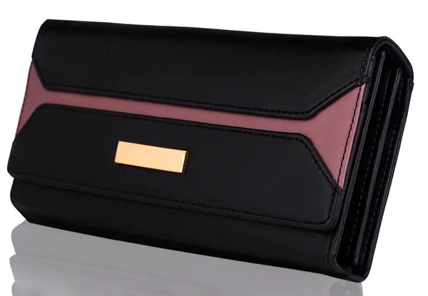 Black_Synthetic_Leather_Ladies_Clutch_Handbags_For_Casual,_Party,_Formal_Occasions