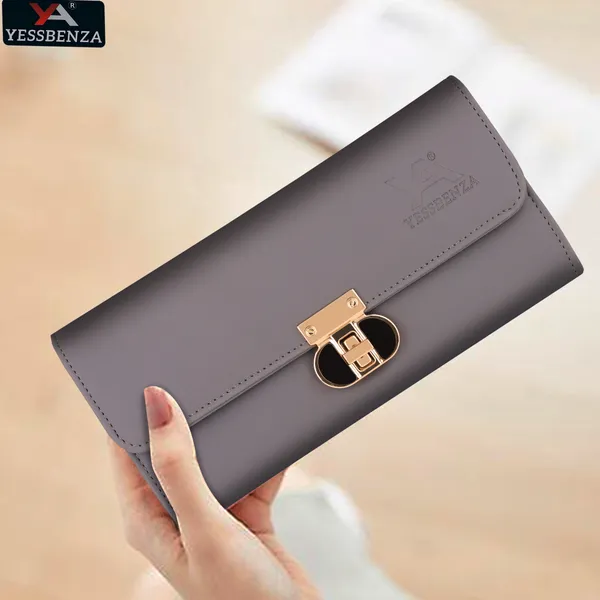 Grey_Synthetic_Handcrafted_Clutch_Wallet_For_Casual,_Party,_Formal,_Sports_Events