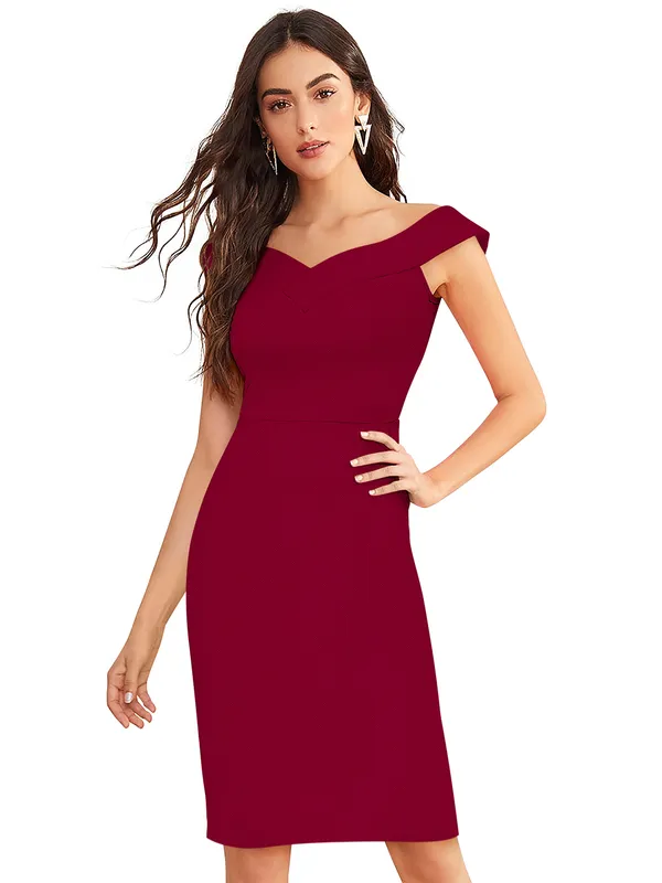 Pista__Stretchable_Knitting_Dress_for_Women