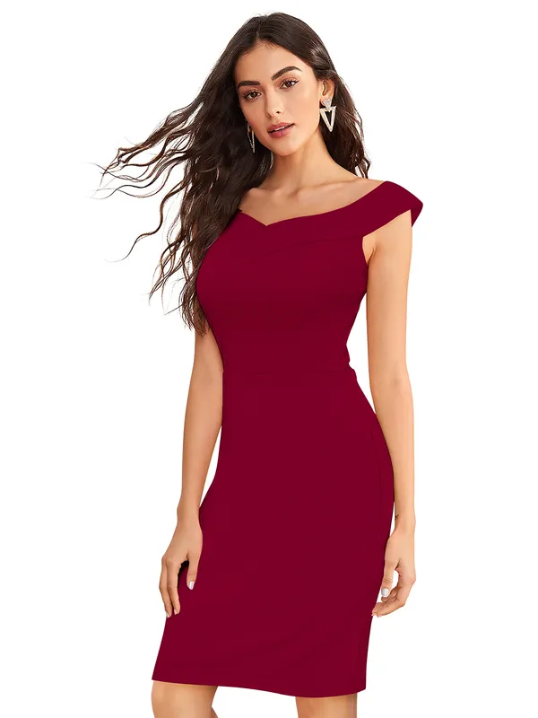 Pista__Stretchable_Knitting_Dress_for_Women